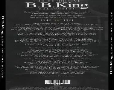 B.B. King - King Of The Blues (1992) [4CD Box Set]