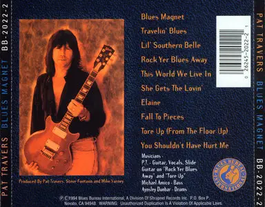 Pat Travers - Blues Magnet (1994)