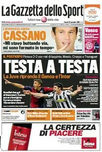 La Gazzetta dello Sport (25-09-09)