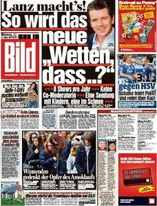 Bild Zeitung vom 12. März 2012