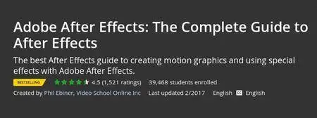 Udemy - Adobe After Effects: The Complete Guide to After Effects