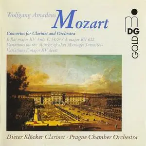 Dieter Klöcker -  Mozart: Concertos for Clarinet and Orchestra (1998)