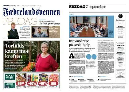 Fædrelandsvennen – 07. september 2018