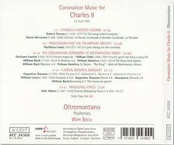 Oltremontano & Psallentes - Coronation Music For Charles II (2015) {Accent ACC 24300}