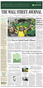 The Wall Street Journal - October 22, 2018