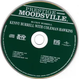 Kenny Burrell with Coleman Hawkins - Bluesy Burrell (1962) {2008 Prestige Rudy Van Gelder Remaster}