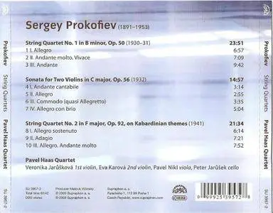 Pavel Haas Quartet - Prokofiev: String Quartets Nos. 1 & 2, Sonata for two Violins (2009)