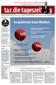 Tageszeitung TAZ vom 10 Februar 2015