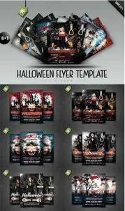 CreativeMarket - Halloween Flyer Template - Bundle