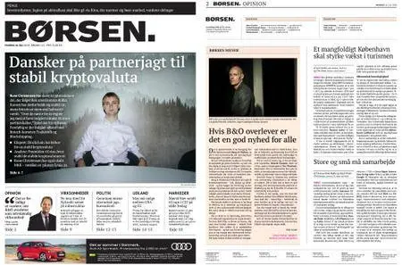 Børsen – 16. juli 2018