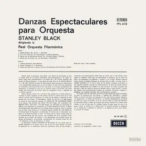 Stanley Black & Royal Philharmonic Orchestra – Spectacular Dances for Orchestra (1981)