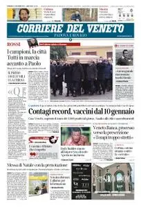 Corriere del Veneto Padova e Rovigo – 13 dicembre 2020