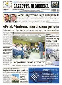 Gazzetta di Modena - 10 Maggio 2018