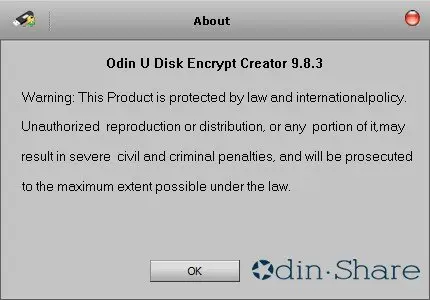 Odin U Disk Encrypt Creator 9.8.3