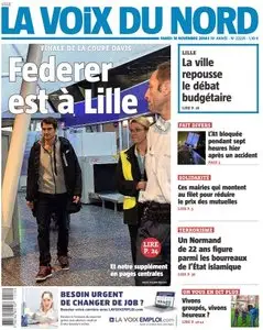 La Voix du Nord Du Mardi 18 Novembre 2014