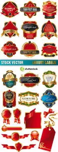 Stock Vector - Luxury Labels