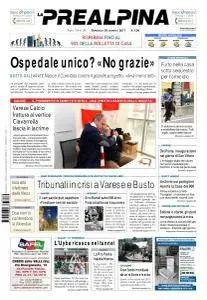 La Prealpina - 29 Gennaio 2017