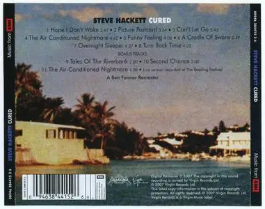 Steve Hackett - Cured (1981) [2007, Remastered]