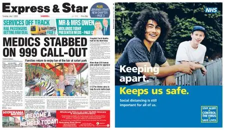 Express and Star Sandwell Edition – July 07, 2020