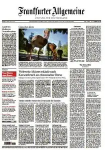 Frankfurter Allgemeine Zeitung FAZ - 28 Juli 2015