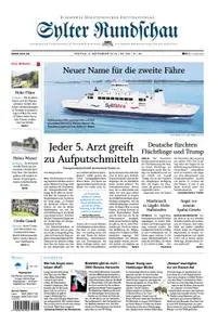 Sylter Rundschau - 06. September 2019