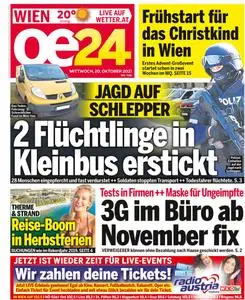OESTERREICH - 20 Oktober 2021