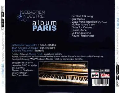 Sebastien Paindestre Trio - album PARIS (2016)