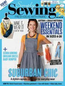 Simply Sewing - October 01, 2016