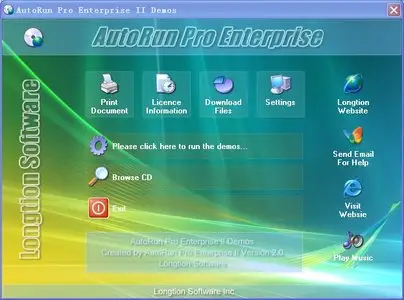 Longtion Software AutoRun Pro Enterprise II 6.0.5.155