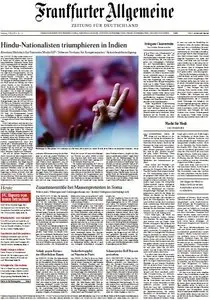 Frankfurter Allgemeine Zeitung vom Samstag, 17. Mai 2014