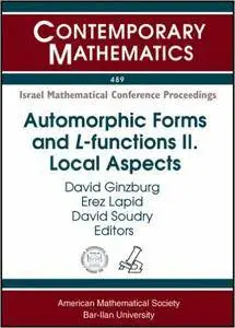 Automorphic Forms and L-functions II: Local Aspects