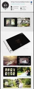 GraphicRiver 40 Pages Photoshop Wedding Photobook Template
