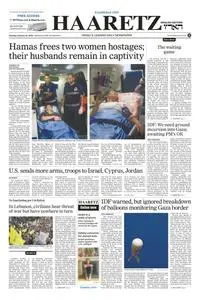 Haaretz English Edition - 24 October 2023