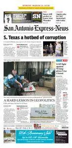San Antonio Express News March 13, 2016