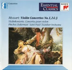 Pinchas Zukerman, Saint Paul Chamber Orchestra - Mozart: Violin Concertos Nos. 1, 2 & 3 (1991)