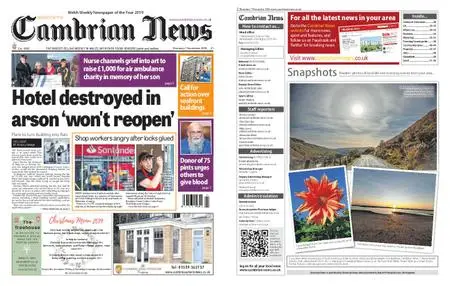 Cambrian News Aberystwyth – 07 November 2019