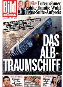 Bild am Sonntag vom 15. Januar 2012