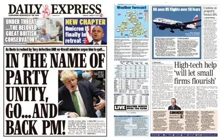 Daily Express – January 20, 2022