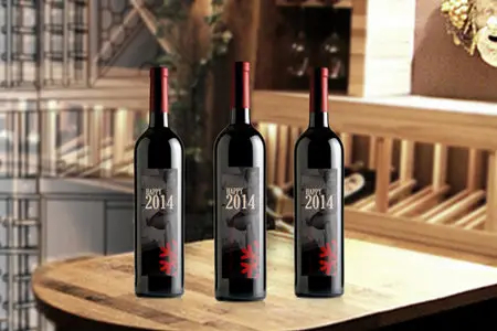 Wine Bottle Mock-up PSD
