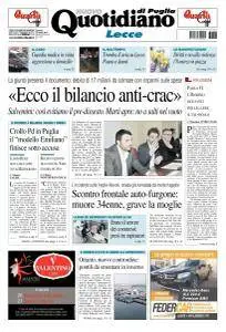 Quotidiano di Puglia Lecce - 8 Marzo 2018