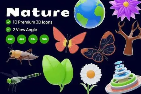 Nature 3D Icon JFCWMZF