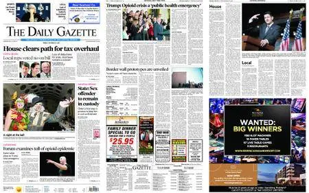 The Daily Gazette – October 27, 2017