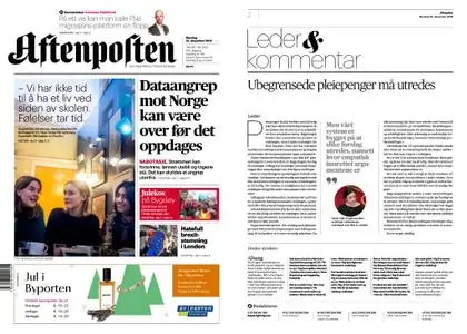 Aftenposten – 10. desember 2018