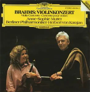 Brahms- Mutter, Karajan- Violin Concerto (1990, 1982) / AvaxHome