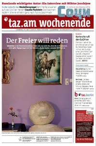Tageszeitung TAZ vom 08 Februar 2014