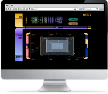 ScreensaverPlus Star Trek Monitor Screensaver 9.86