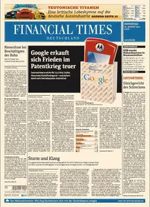 Financial Times Deutschland vom 16 August 2011