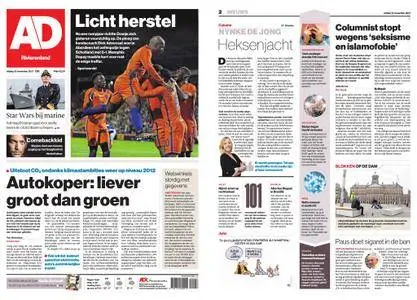 Algemeen Dagblad - Rivierenland – 10 november 2017