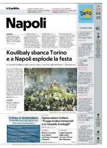 la Repubblica Napoli - 23 Aprile 2018