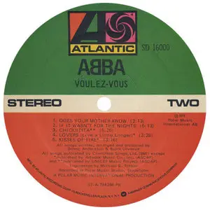 ABBA - Voulez - Vous [Atlantic Records, 96/24 Stereo LP Rip]